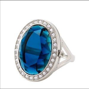 ORIGAMI OWL 💙 Sapphire Blue Prism Locket Ring